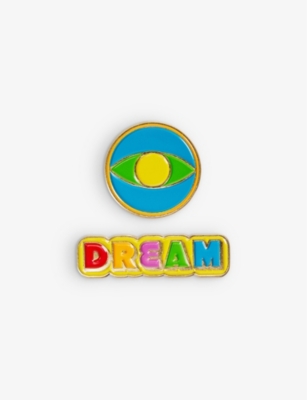 YINKA ILORI: Dream Enamel metal pin badge