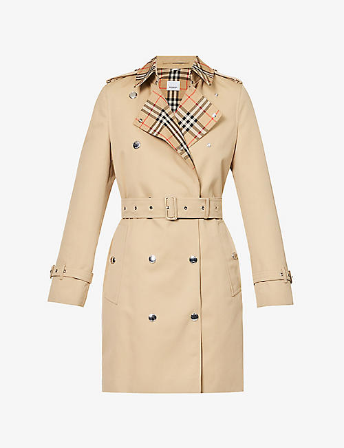 BURBERRY: Montrose regular-fit cotton trench coat