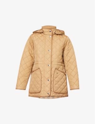 BURBERRY: Roxbugh quilted woven coat