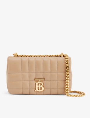 BURBERRY: Mini Lola quilted shoulder bag