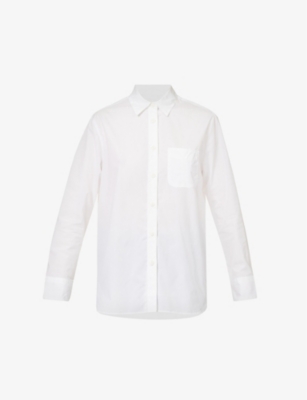 Rag & Bone Maxine Classic Button-front Shirt In White