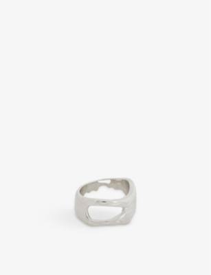 OCTI OCTI MEN'S SILVER TIDE RECYCLED STERLING-SILVER RING
