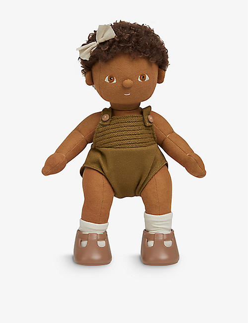 OLLI ELLA: Dinkum Button posable cotton doll 35 cm