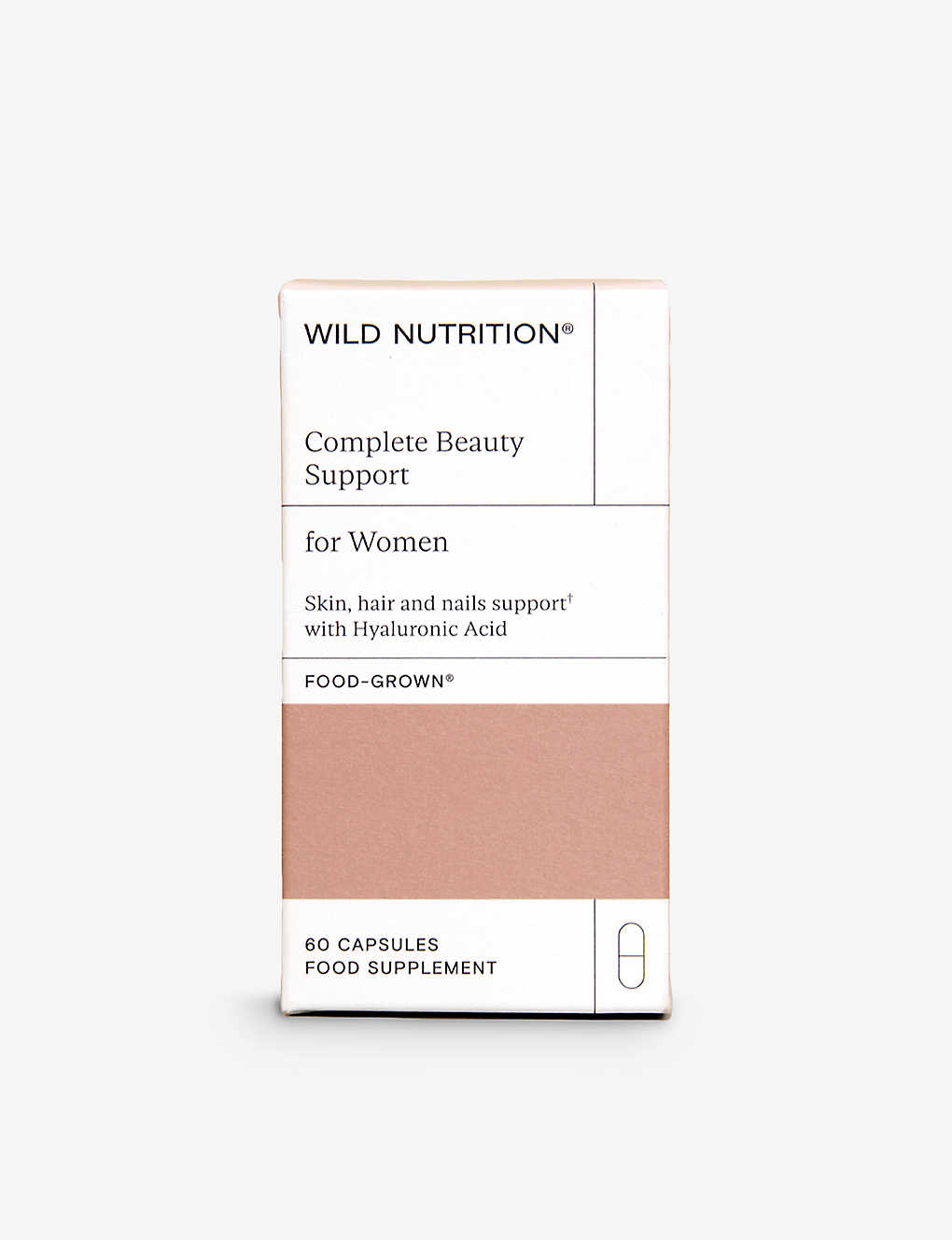 Wild Nutrition Complete Beauty Support Supplements 60 Capsules