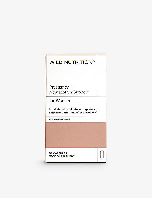WILD NUTRITION: Pregnancy + New Mother Support supplements 90 capsules
