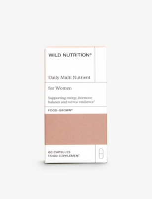 WILD NUTRITION: Daily Multi Nutrient For Women 60 capsules