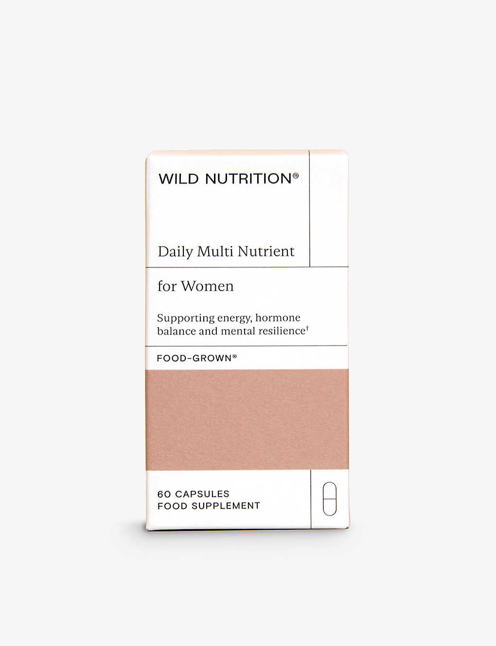 Wild Nutrition Daily Multi Nutrient For Women 60 Capsules