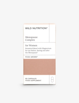 WILD NUTRITION: Menopause Complex supplements 60 capsules