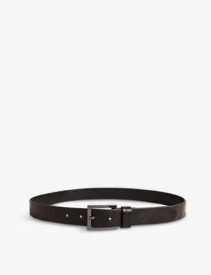 TED BAKER - Whyatt laser-etched leather belt | Selfridges.com