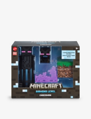 Minecraft Diamond Level Enderman Figure