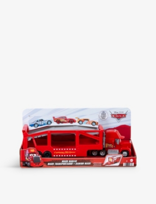 DISNEY: Disney x Pixar Cars Mach Diecast Hauler toy transporter truck 33cm