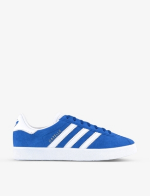 ADIDAS ORIGINALS GAZELLE 85 3 STRIPES-EMBROIDERED SUEDE LOW-TOP TRAINERS,67941927