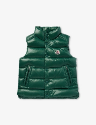 MONCLER - Tib quilted shell-down vest 4-14 years | Selfridges.com