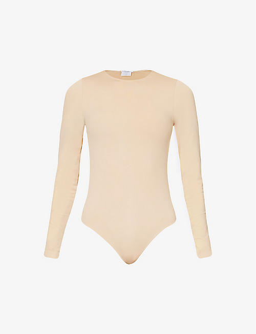 WOLFORD: Aurora long-sleeved stretch-woven body