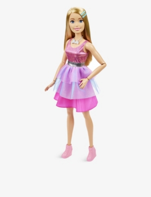 BARBIE: Large shimmering-dress doll 61cm