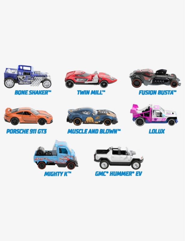 Hot Wheels Pull-back Speeders toy car assortment 13cm