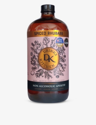 DRINKS KITCHEN: Drinks Kitchen spiced rhubarb non-alcoholic aperitif 950ml
