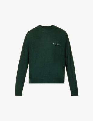 MKI MIYUKI-ZOKU: Logo-embroidered knitted jumper
