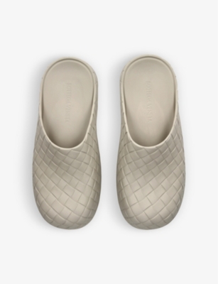 BOTTEGA VENETA: Beebee intrecciato rubber clogs