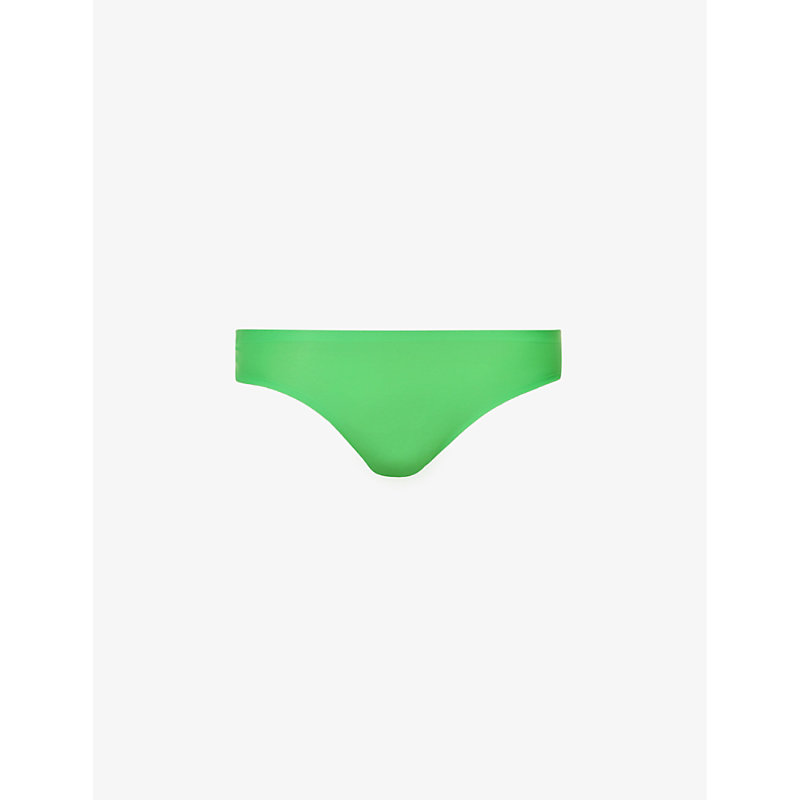 Chantelle Womens 02n Poison Green Soft Stretch Stretch-woven Thong