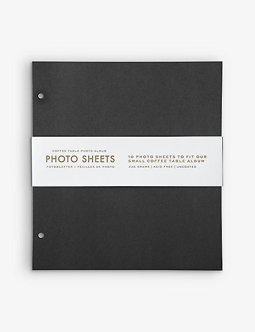 PRINT WORKS: Photo Album small refill paper pack of 10
