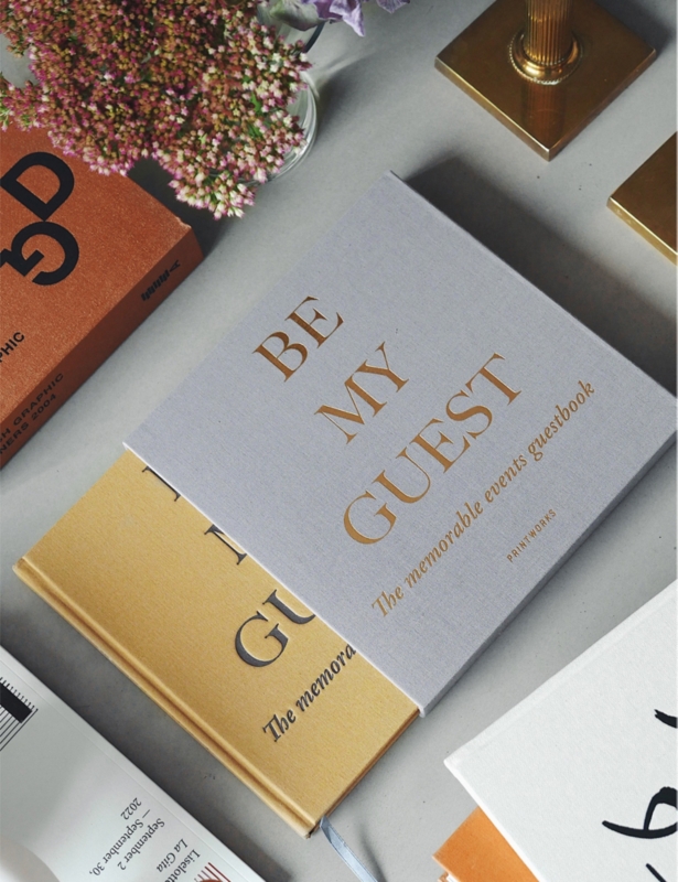 Be My Guest Coffee-Table Guestbook 25.5cm x 23cm