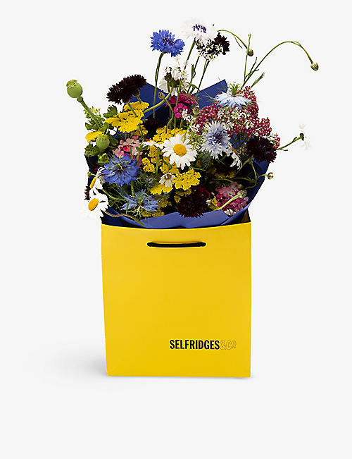 SELFRIDGES SELECTION: Selfridges Selection x Your London Florist Bright English fresh flower and foliage surprise bouquet