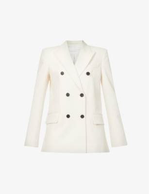 MARIA MCMANUS - Double-breasted organic-cotton blazer | Selfridges.com