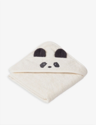 LIEWOOD: Albert Rabbit-hood organic-cotton towel