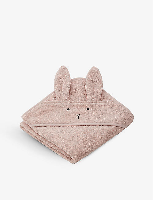 LIEWOOD: Albert Rabbit-hood organic-cotton towel