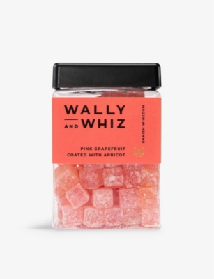 WALLY AND WHIZ: Wally and Whiz pink grapefruit and apricot winegums 240g