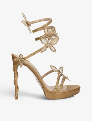 Rene caovilla 2024 butterfly heels