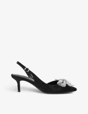 CARVELA - Regal bow-embellished heeled court shoes | Selfridges.com