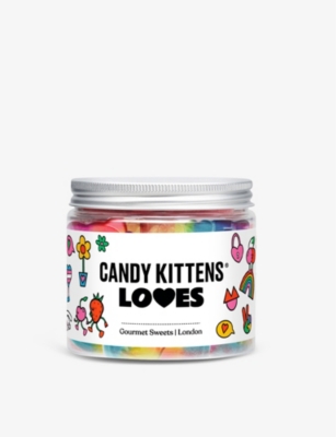 CANDY KITTENS: Loves vegan gummy sweets jar 250g