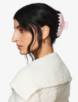 Big Effing cellulose-acetate hair clip