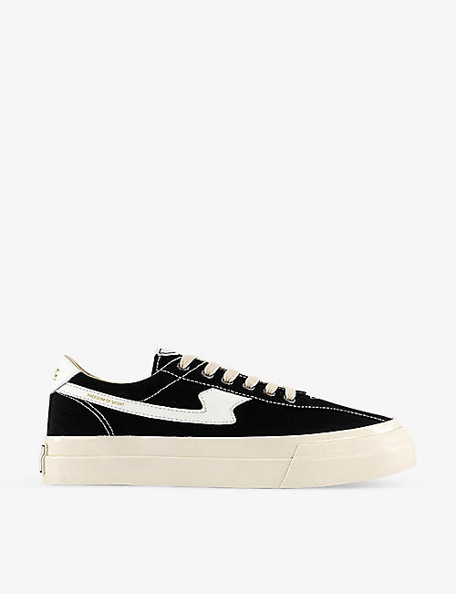 STEPNEY WORKERS CLUB: Dellow S Strike canvas low-top trainers