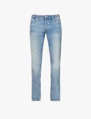 NEUW: Lou brand-patch slim-fit stretch-denim jeans