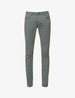 Grey Lou stretch-cotton slim-leg jeans, Neuw Denim