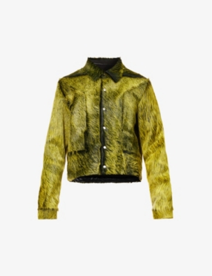 RICK OWENS - Alice Strobe back-strap regular-fit leather jacket