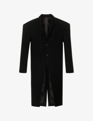 6XS　Rick Owens Jumbo Tatlin RICK OWENS - Jumbo Tatlin relaxed-fit wool coat | Selfridges.com