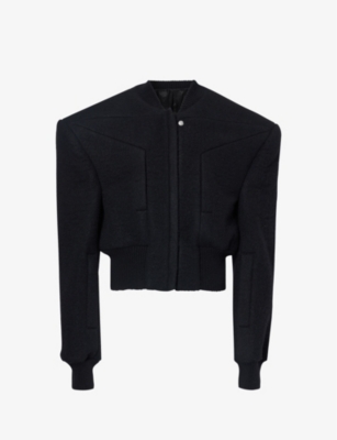 RICK OWENS - Edfu structured boxy-fit wool bomber jacket