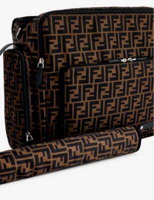 FENDI: FF-print woven changing bag