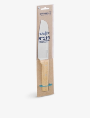OPINEL: Parallele No.119 stainless-steel santoku knife 17cm