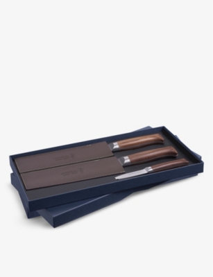 OPINEL: Les Forges 1890 Trio set-of-three stainless-steel knives