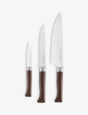 OPINEL: Les Forges 1890 Trio set-of-three stainless-steel knives