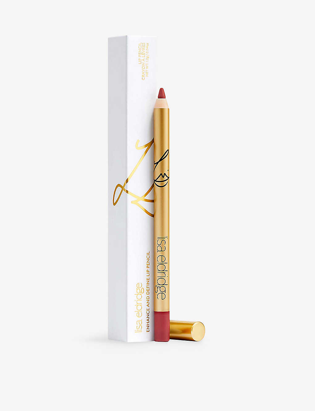 Lisa Eldridge Beauty Blush Lightly Decade Enhance And Define Lip Pencil 1.2g