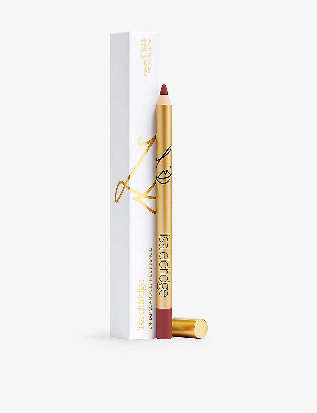 Lisa Eldridge Beauty Cinnabar Decade Enhance And Define Lip Pencil 1.2g