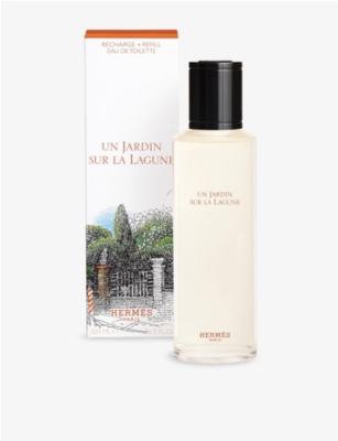 HERMES WOMENS UN JARDIN SUR LA LAGUNE EAU DE TOILETTE REFILL 200ML 