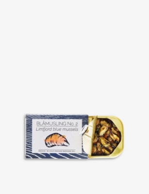 TINNED FISH: FANGST smoked mussels in rapeseed oil 100g