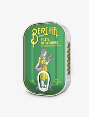 BERTHE: Berthe tinned fish sardines in extra-virgin olive oil 100g